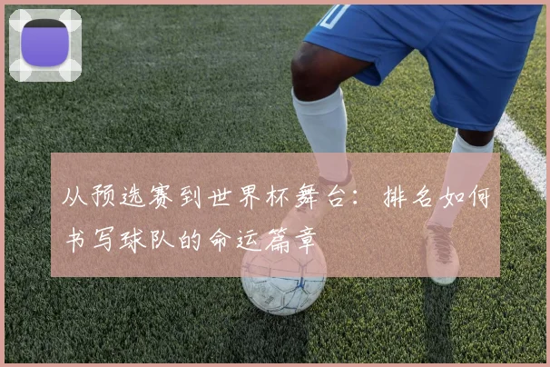 从预选赛到世界杯舞台：排名如何书写球队的命运篇章