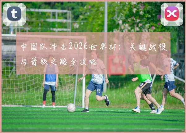 中国队冲击2026世界杯:关键战役与晋级之路全攻略